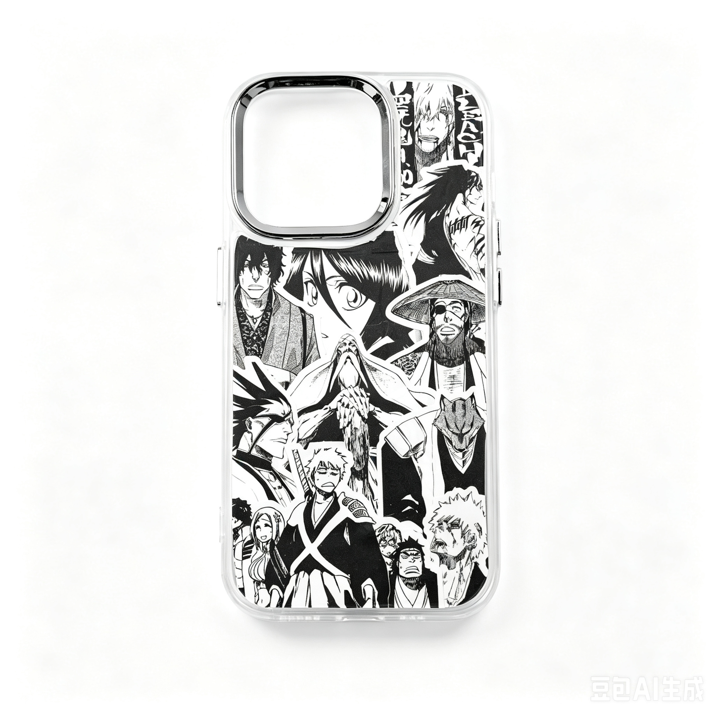 Template-style phone case