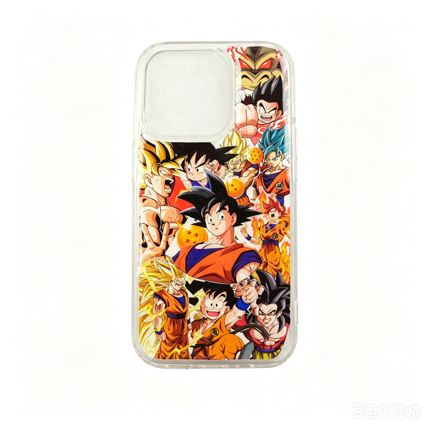 Template-style phone case