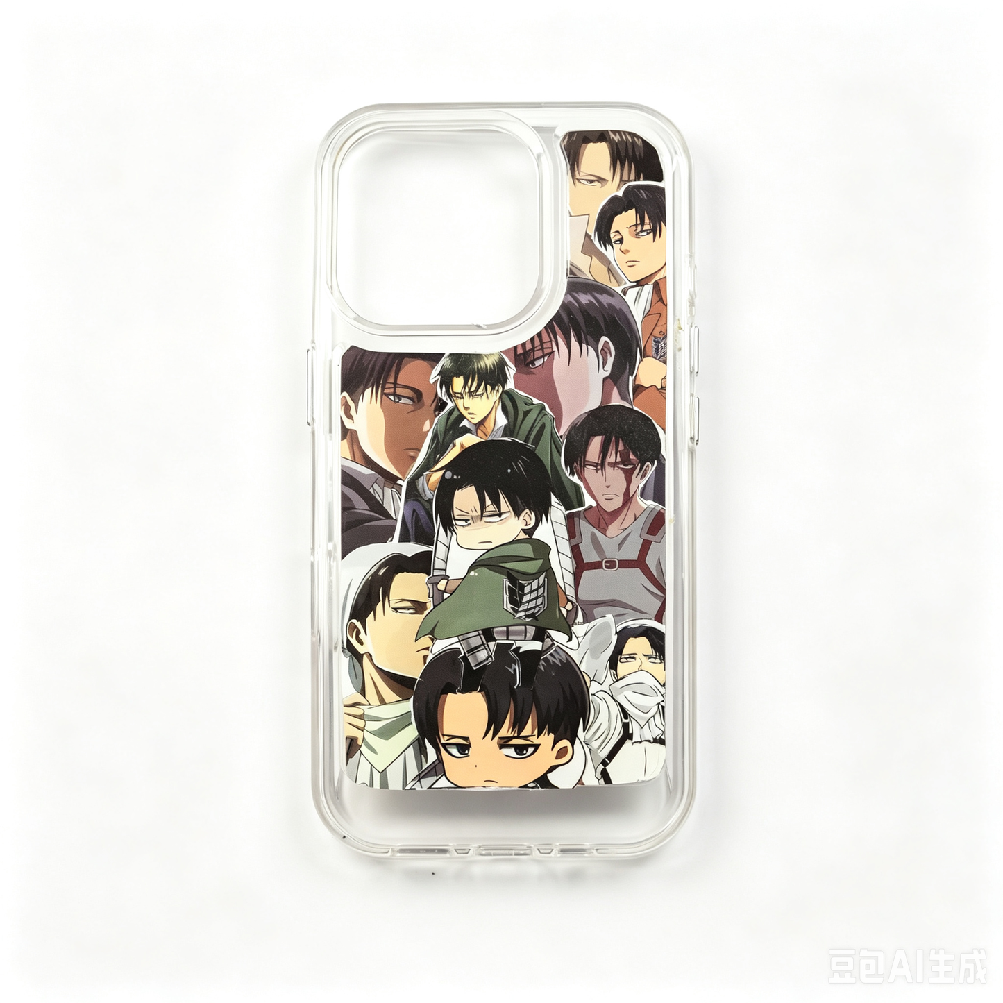 Template-style phone case