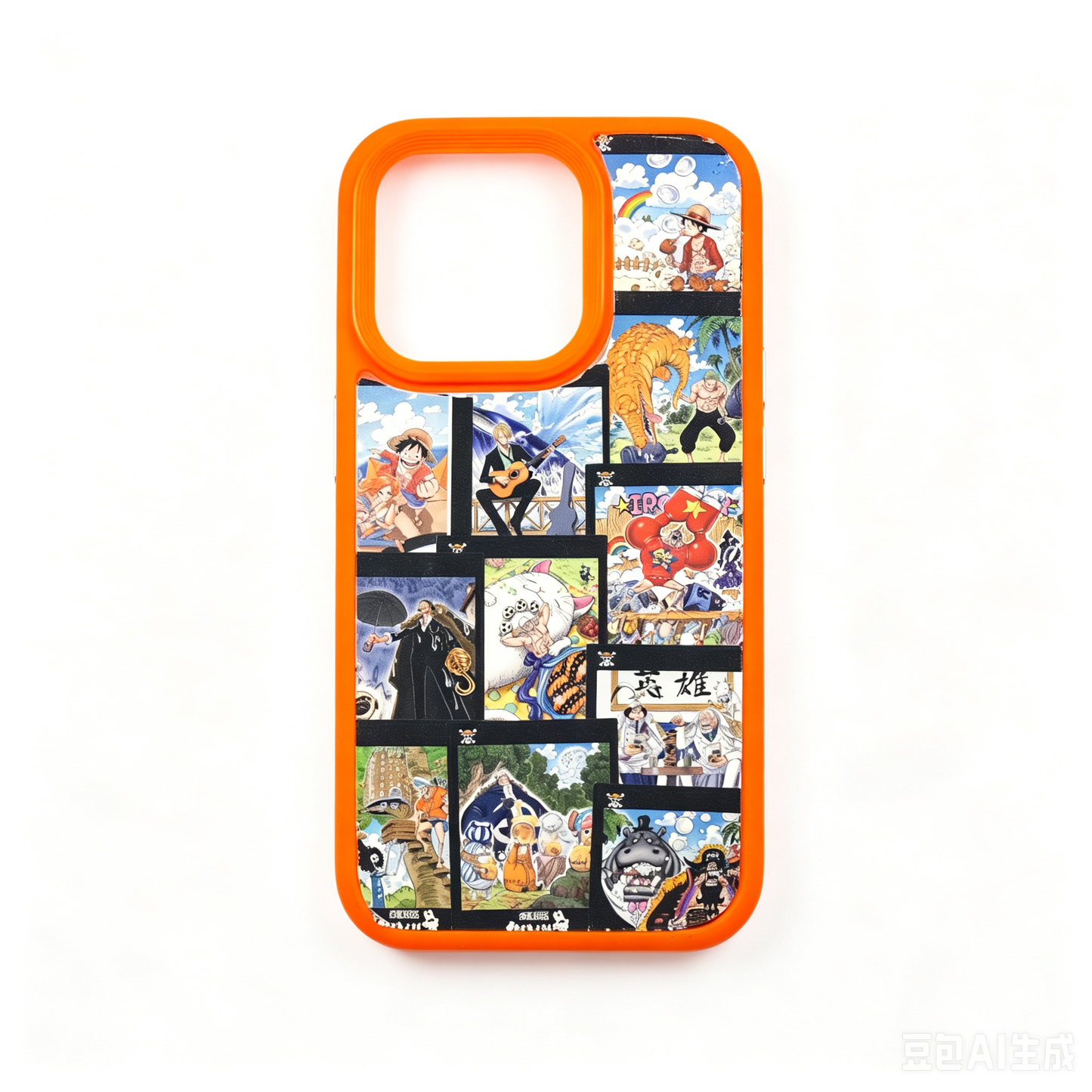 Template-style phone case