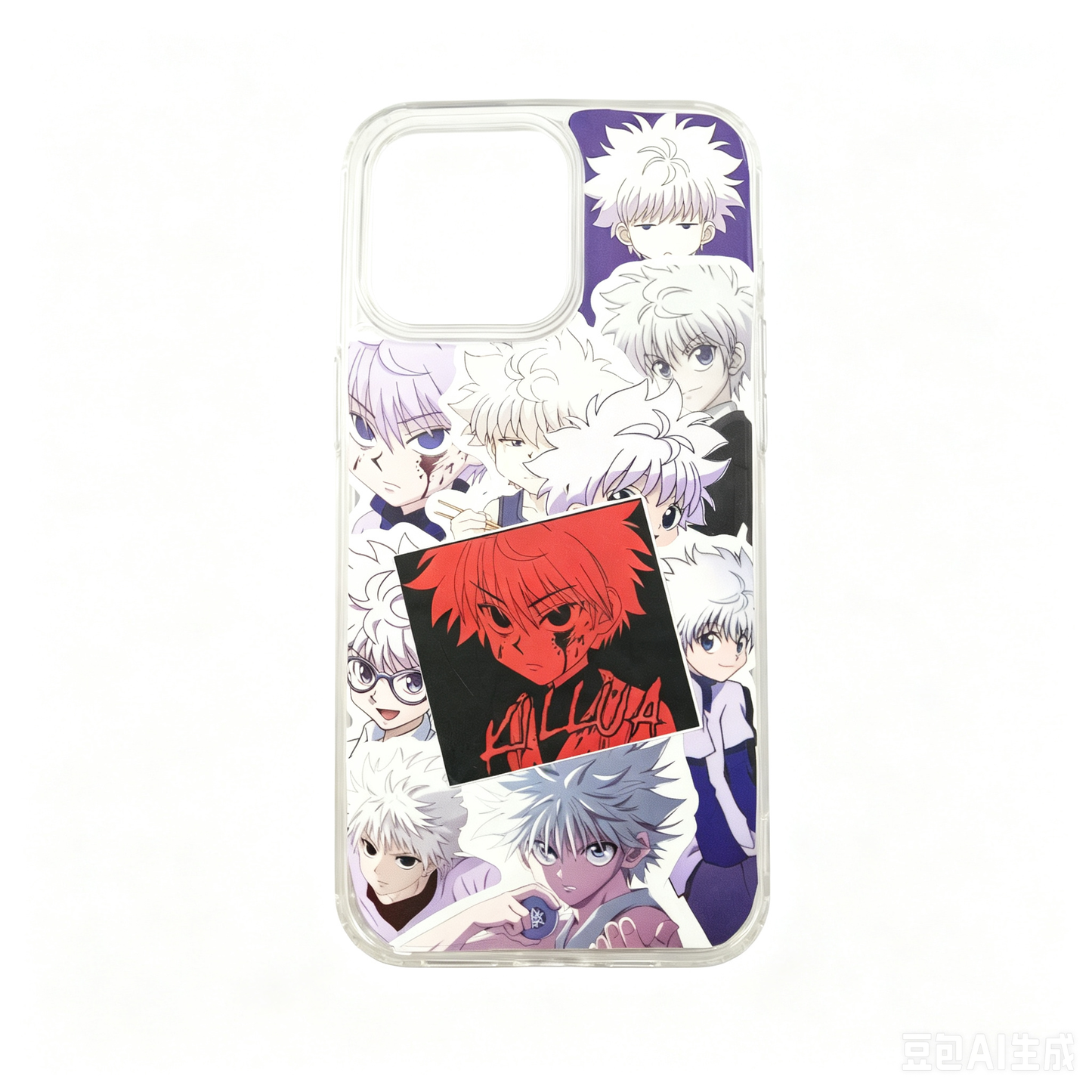 Template-style phone case